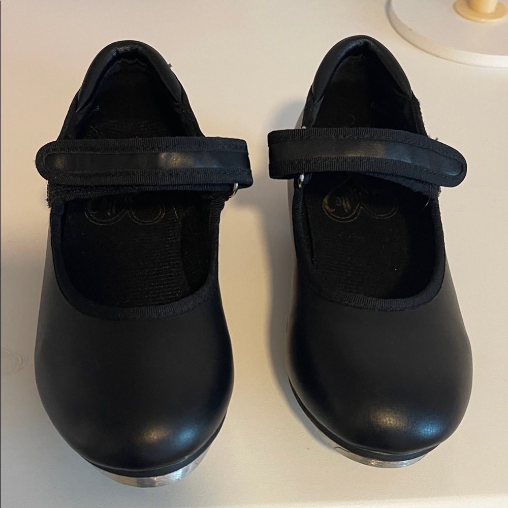 Classic Black Kids Dress Shoes